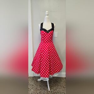 Red Polka Dot Dress